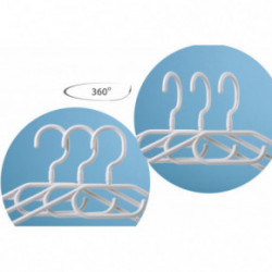 HomelyWorld WZ8 Plastic Hangers 10 pcs.