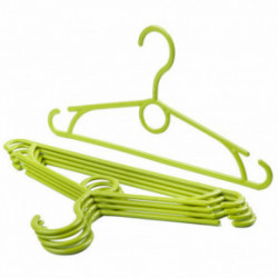 HomelyWorld WZM Colorful Plastic Hangers For Kids 10 pcs.