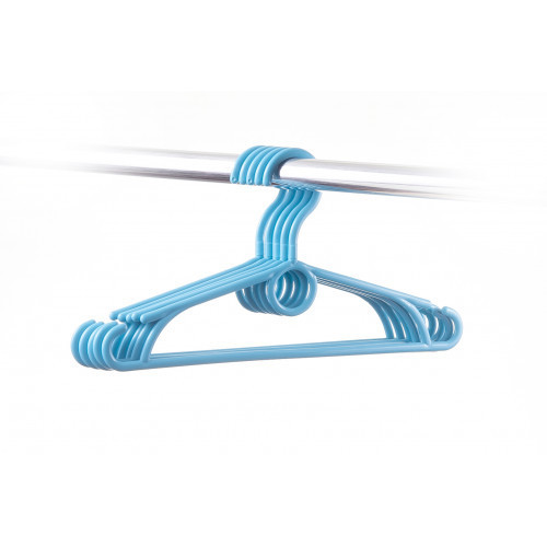 HomelyWorld WZM Colorful Plastic Hangers For Kids 10 pcs.