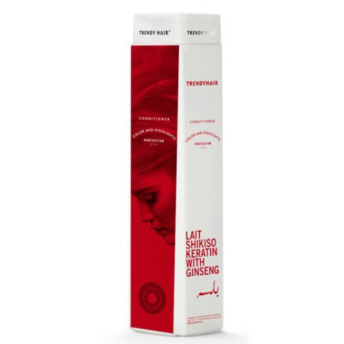 Photos - Hair Product Trendy Hair Lait Shikiso Conditioner Keratin With Ginseng 300ml