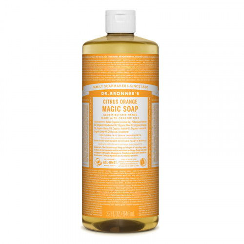 Dr. Bronner's Citrus-Orange Pure-Castile Liquid Soap 240ml