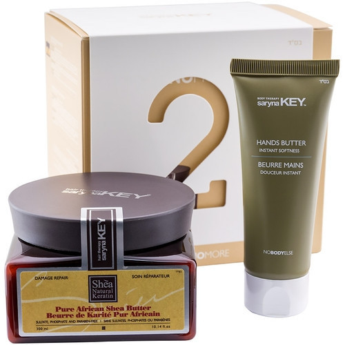 Saryna Key Damage Repair Hair Butter & Hands Butter Set Plaukų ir kūno priežiūros priemonių rinkinys Gift set