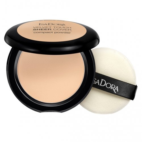Photos - Foundation & Concealer IsaDora Velvet Touch Sheer Cover Compact Powder 41 Neutral Ivory 