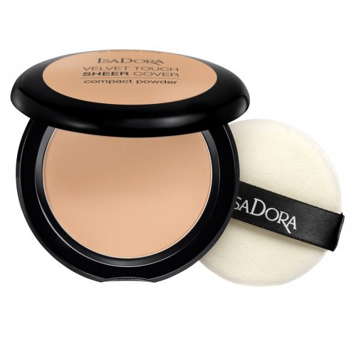 Photos - Foundation & Concealer IsaDora Velvet Touch Sheer Cover Compact Powder 44 Warm Sand 