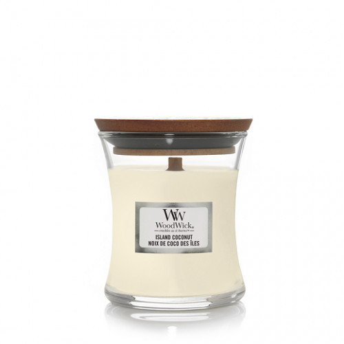 WoodWick Island Coconut Candle Heartwick