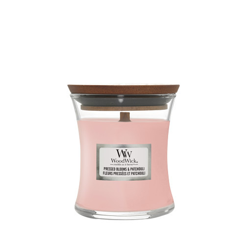 WoodWick Pressed Blooms & Patchouli Candle Heartwick