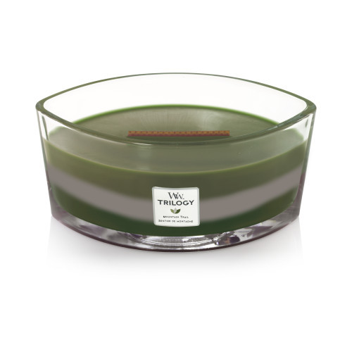 WoodWick Mountain Trail Trilogy Candle Heartwick