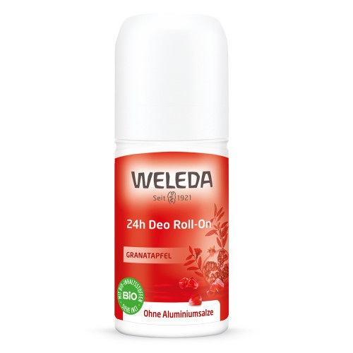 Photos - Deodorant Weleda Pomegranate 24h Roll On  50ml 