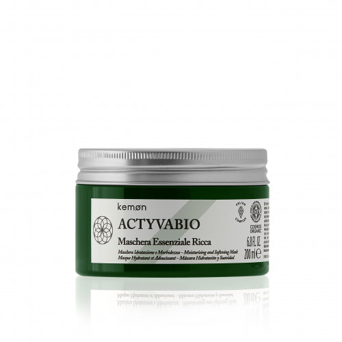 Kemon Actyvabio Maschera Essenz Ricca Moisturising and Softening Mask 200ml