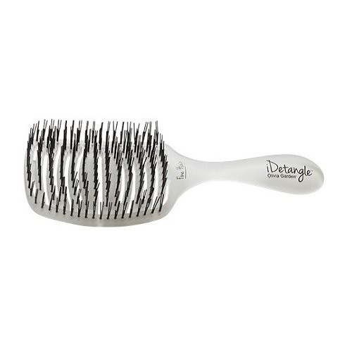 Photos - Comb Olivia Garden iDetangle Essential Care Flex Brush Fine 