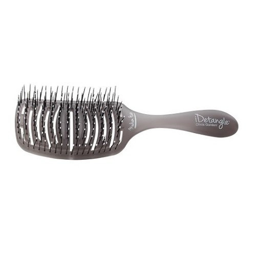 Photos - Comb Olivia Garden iDetangle Essential Care Flex Brush Medium 
