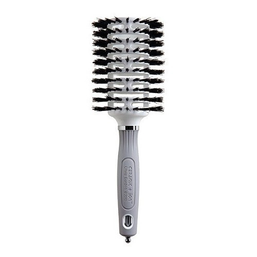 Olivia Garden Ceramic+Ion Round Turbo Vent Boar Bristles Hairbrush 22mm