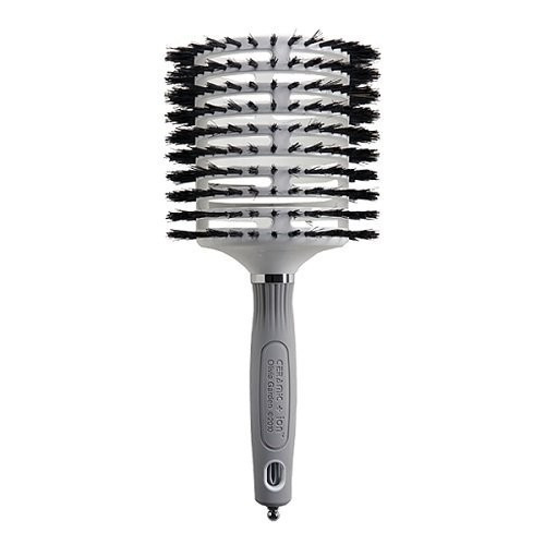 Olivia Garden Ceramic+Ion Round Turbo Vent Boar Bristles Hairbrush 22mm