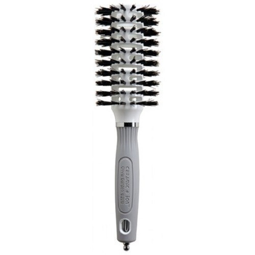 Olivia Garden Ceramic+Ion Round Turbo Vent Boar Bristles Hairbrush 22mm