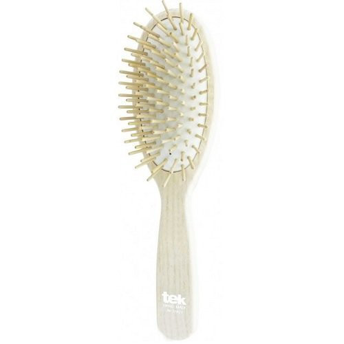 TEK Natural Big Oval Brush White