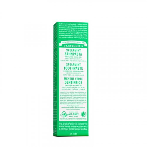 Dr. Bronner's Allone Spearmint Organic Toothpaste 140g
