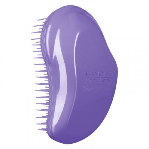 Photos - Comb Tangle Teezer Thick & Curly Detangling Hairbrush Lilac Fondant 