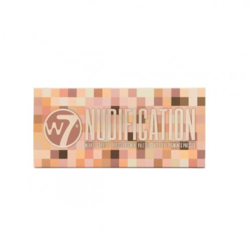 W7 Cosmetics Nudification Pressed Pigment Palette 1pcs