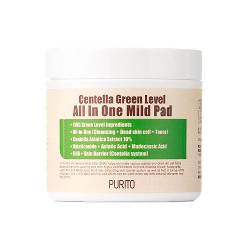 Purito Centella Green Level All In One Mild Pad 70 pcs.