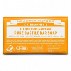 Dr. Bronner's Citrus-Orange Pure-Castile Bar Soap 140g