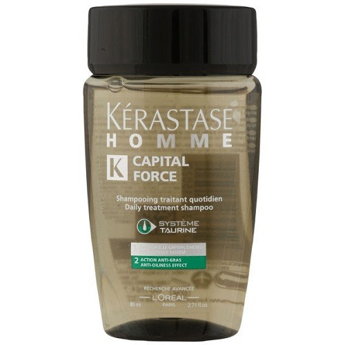 Kerastase Homme Bain Capital Force Anti-Oiliness Refreshing Hair Shampoo for men 250ml