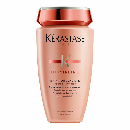 Photos - Hair Product Kerastase Kérastase Discipline Bain Fluidealiste Smoothing Hair Shampoo 250ml 