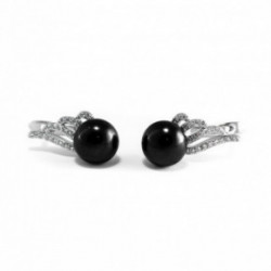 Nilly Silver Earrings With Pearls (Ag925) KS946838