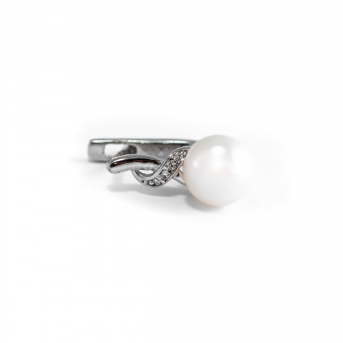 Nilly Silver Earrings With Pearls (Ag925) KS199138