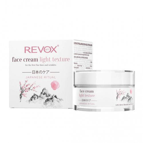 Photos - Cream / Lotion Revox B77 Japanese Ritual Face Cream Light Texture 50ml 