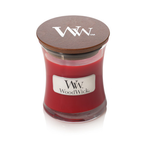 WoodWick Crimson Berries Candle Heartwick