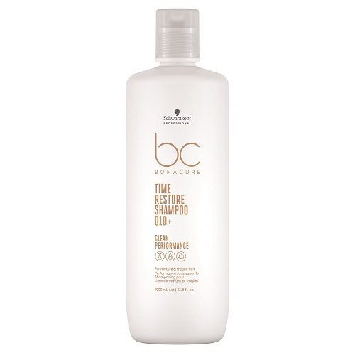 Photos - Hair Product Schwarzkopf Professional BC CP Time Restore Q10+ Shampoo 1000ml 