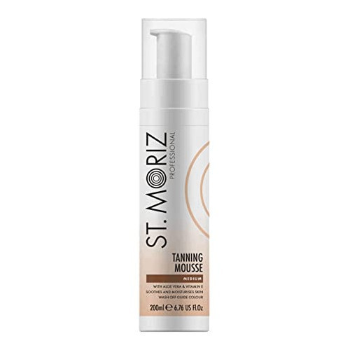 Photos - Sun Skin Care St. Moriz Professional Tanning Mousse Medium 200ml