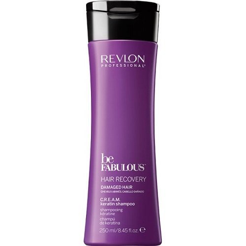 Revlon Professional Be Fabulous Hair Recovery Damaged Hair C.R.E.A.M. Keratin Shampoo 250ml