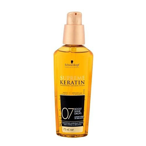 Schwarzkopf Professional Supreme Keratin Boost Shine Hair Drops 75ml