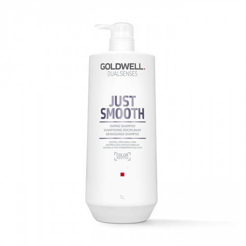 Photos - Hair Product GOLDWELL Just Smooth Taming Hair Shampoo 1000ml 