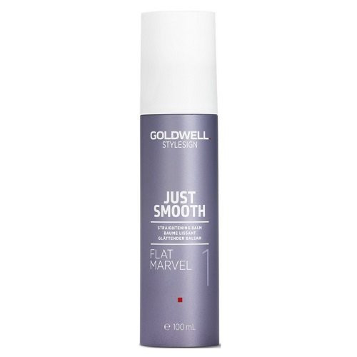 Photos - Hair Styling Product GOLDWELL Stylesign Just Smooth Flat Marvel 1 Straightening Balm 100ml 