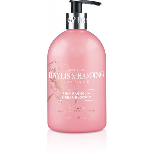 Photos - Soap / Hand Sanitiser Baylis & Harding Pink Magnolia & Pear Blossom Hand Wash 500ml