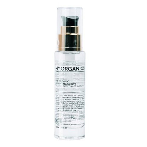 Photos - Hair Product My.Organics Hydrating Hair Serum with argan oil, linseed and avocado 50ml