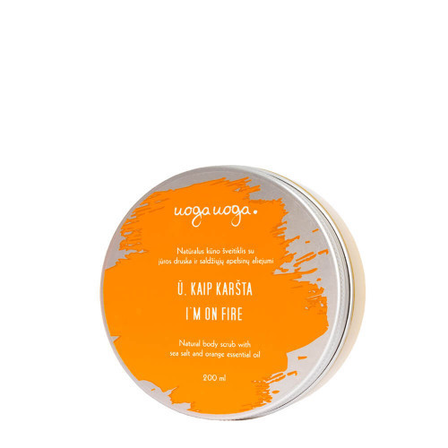 Uoga Uoga I' m On Fire Natural Body Scrub 200ml