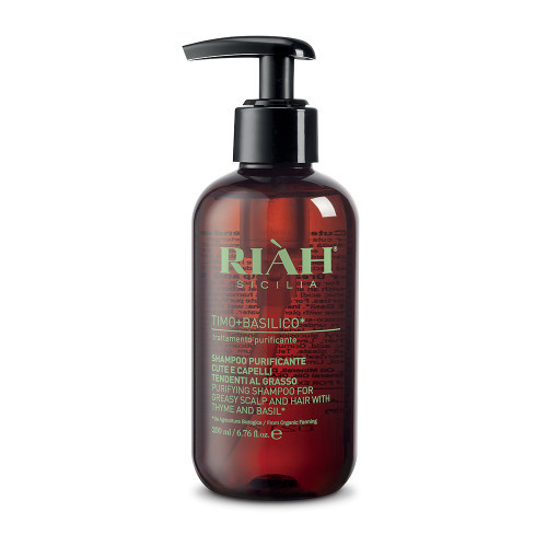 RIAH Purifying Shampoo For Greasy Scalp & Hair, 200ml