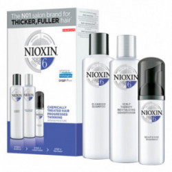 Nioxin Pro Clinical SYS6 Care System Trial Kit for Chemically Treated Hair with Progressed Thinning Small