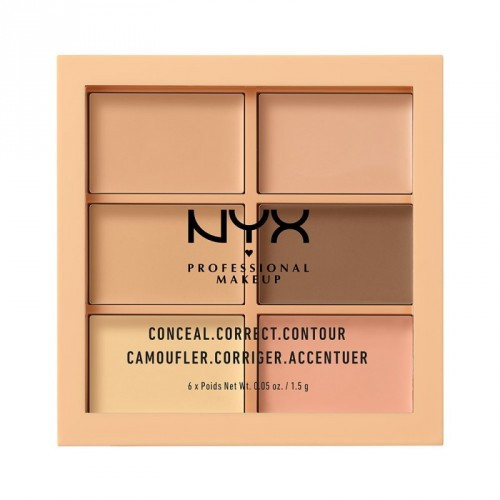 Photos - Foundation & Concealer NYX Professional Makeup Conceal, Correct, Contour Palette Light 
