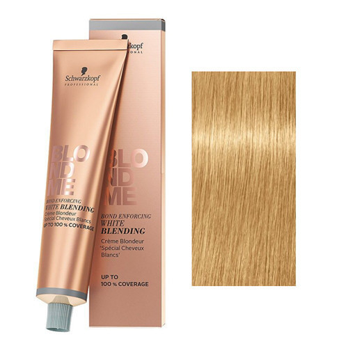 Photos - Hair Dye Schwarzkopf Professional BlondMe Bond Enforcing White Blending Cream Caram 