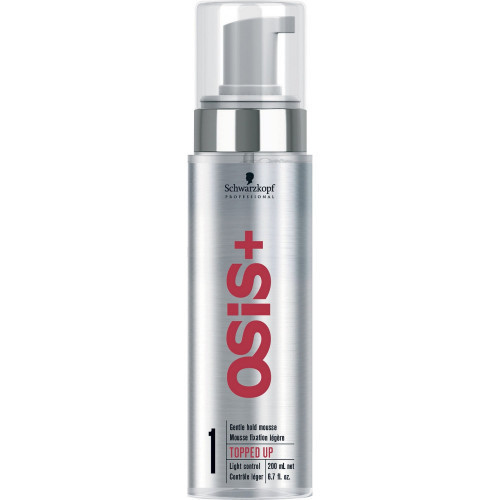 Photos - Hair Styling Product Schwarzkopf Professional Osis+ Topped Up Foam Light Control Mousse 200ml 