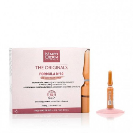 Martiderm Formula No.10 HD Color SPF30 - Ampoules Martiderm Formula No.10 HD Color SPF30 - Ampoules