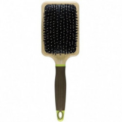 Macadamia Paddle Brush With Boar Bristles And Ionic Pins