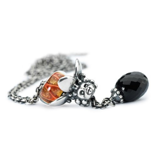 Trollbeads Fantasy Necklace With Black Onyx 90cm