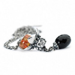 Trollbeads Fantasy Necklace With Black Onyx 90cm