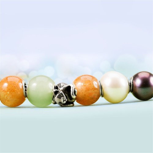 Trollbeads Round Sunstone Bead 1 unit