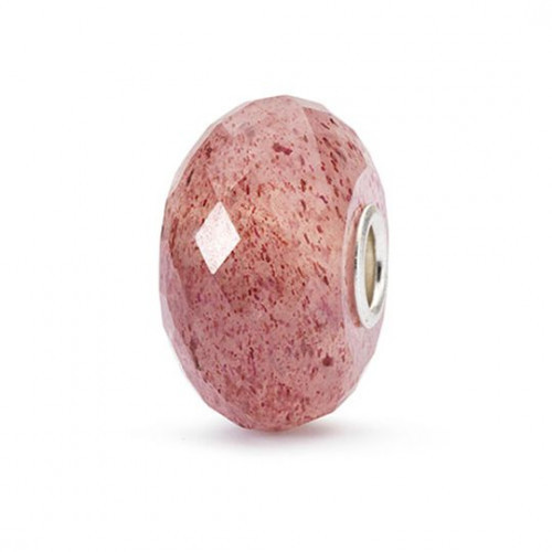 Trollbeads Strawberry Quartz Bead 1 unit